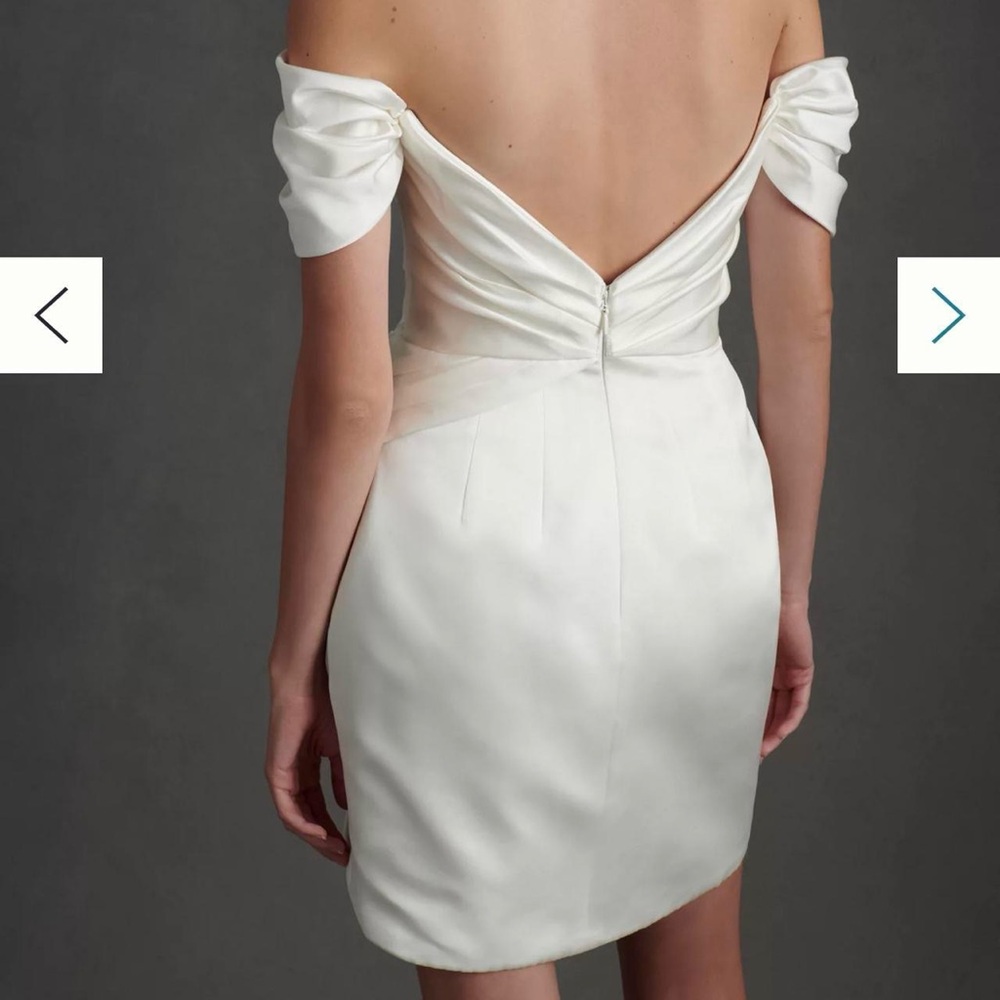 W Too by Watters Marlina Wedding Mini dress size 6 - Picture 2 of 9